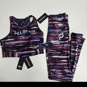 NWT Peloton MELODY Multicolor Activewear Set Size SMALL